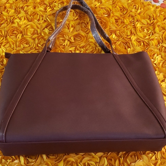 joan vass burgundy tote - Picture 4 of 8